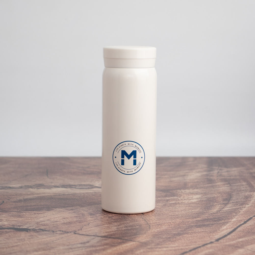 Mini Botella De Agua Aislada Blanca 300 Ml