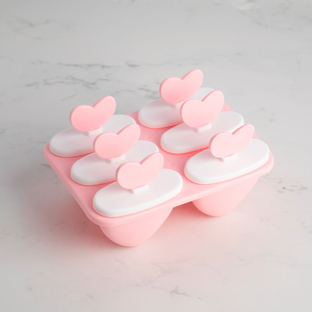 Moldes De Hielo En Forma De Corazon