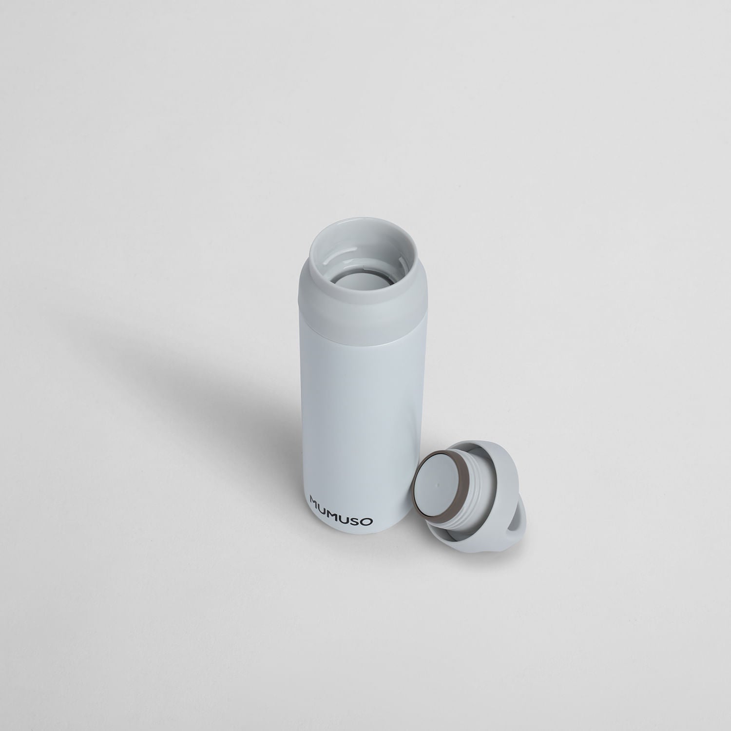 Vaso Aislado Portátil Blanco 450 ml
