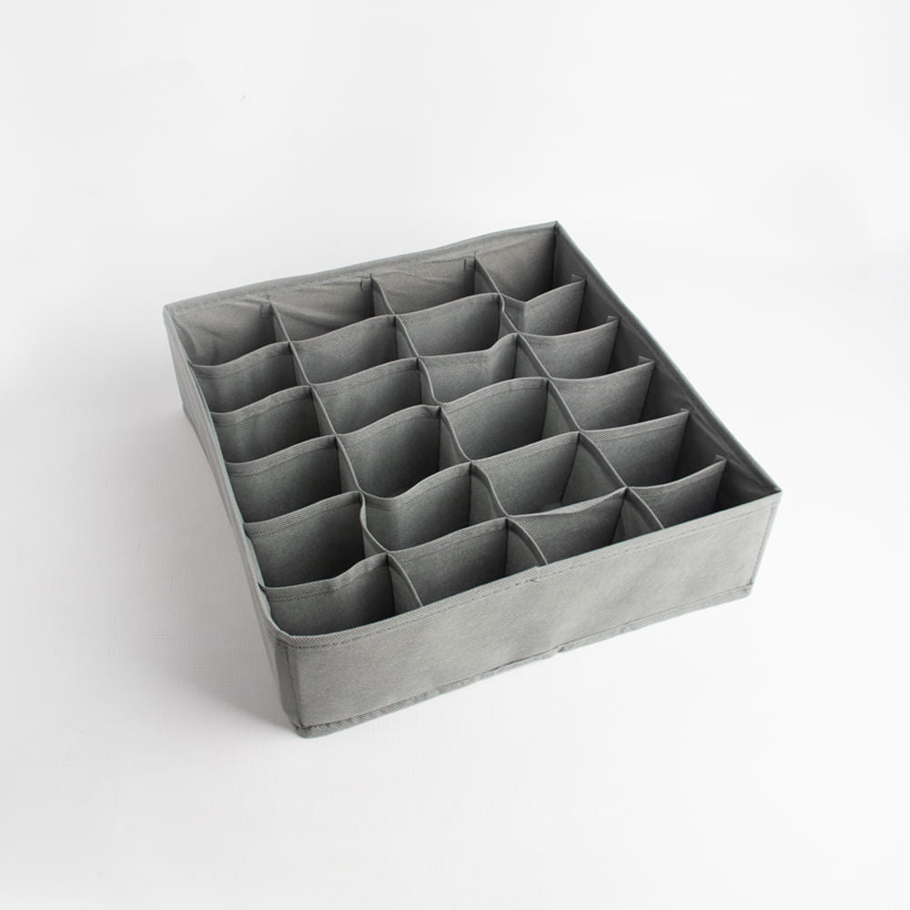 Organizador De Almacenamiento De Calcetines Plegable 24 Compartimentos