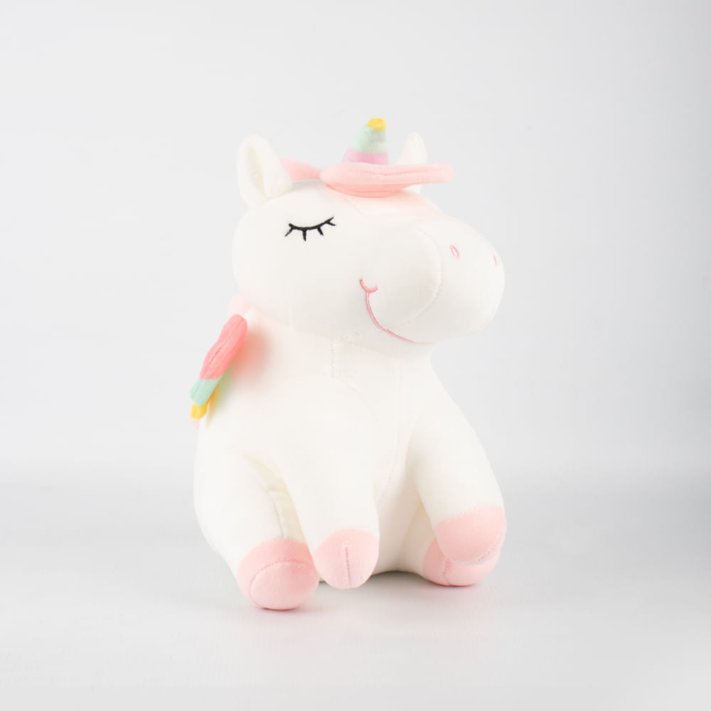 Peluche Unicornio Blanco