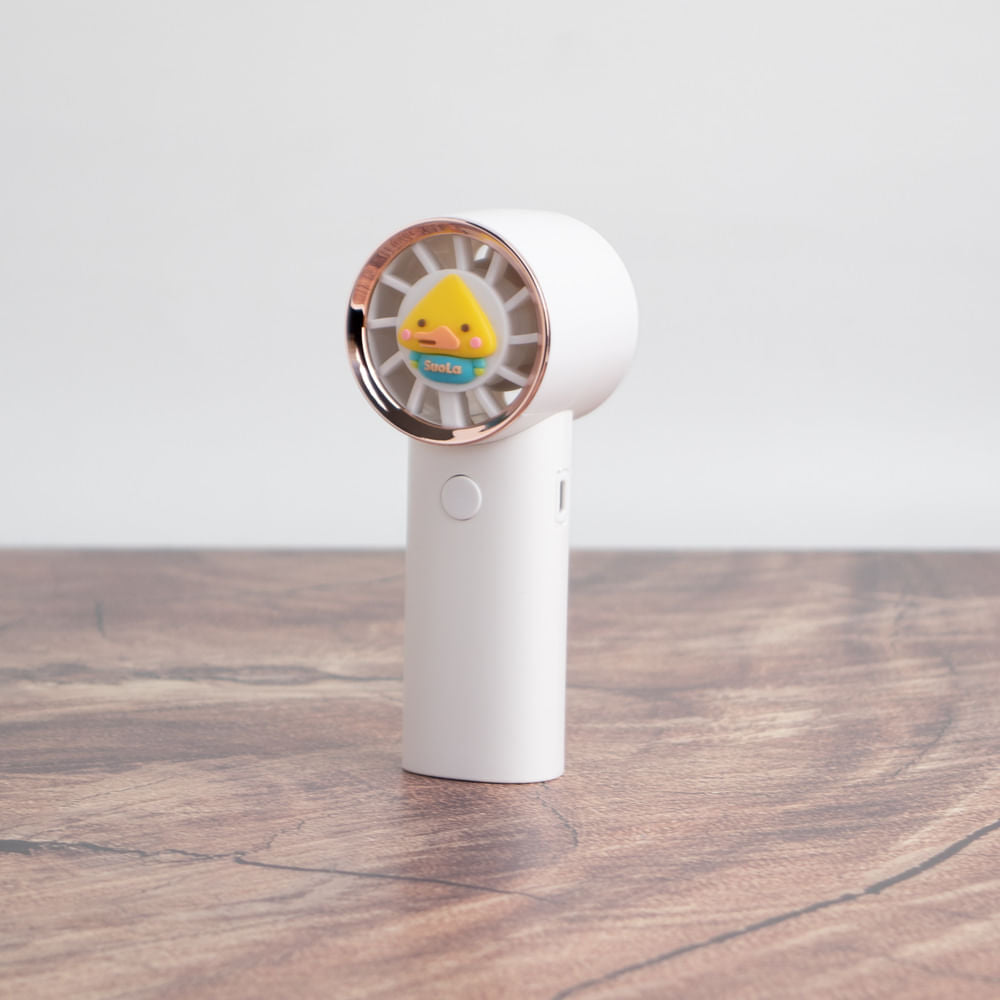 Mini Ventilador De Mano-Blanco