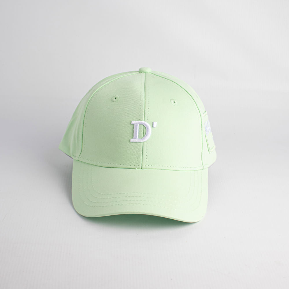 Gorra de Beísbol Letra "D" Verde