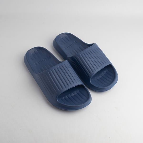 Sandalias De Rayas Para Hombre Azul 44-45