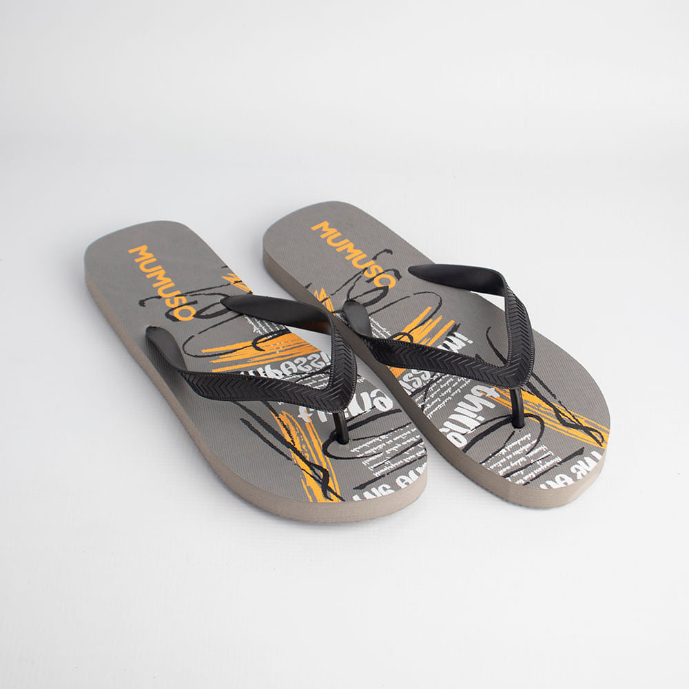Sandalias De Hombre Doodle Gris 44-45