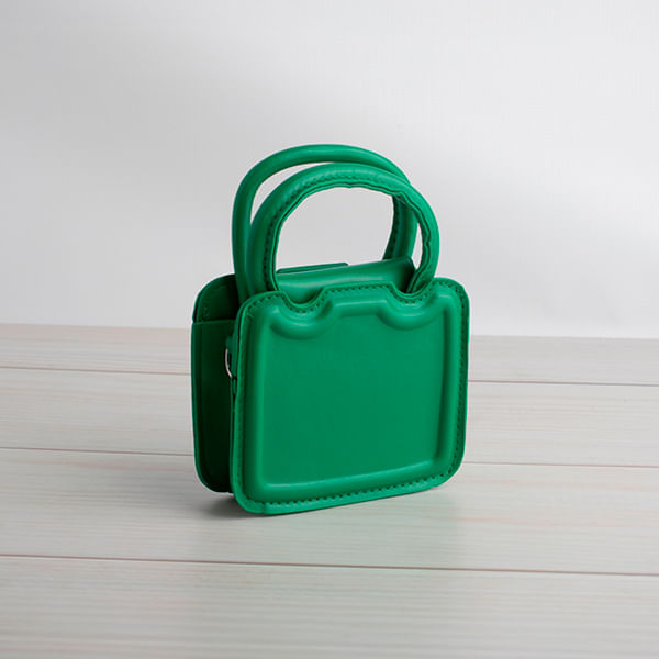 Bolso de Mujer con Bandolera de Cadena Color Viridian