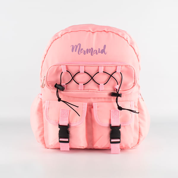 Mochila de Sirena Rosa