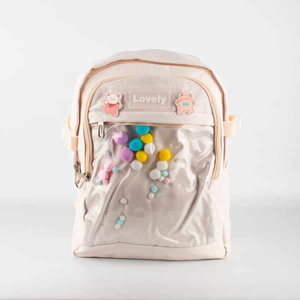Mochila Estudiantes Beige