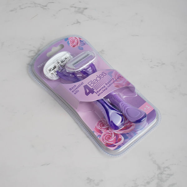 Maquina De Afeitar Para Mujer Aroma De Rosa