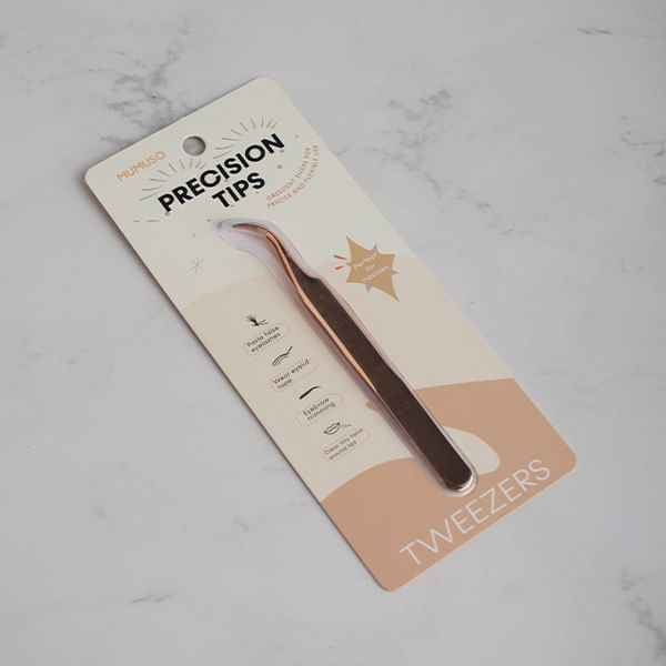 Pinzas Curvadas Para Extensiones De Pestañas