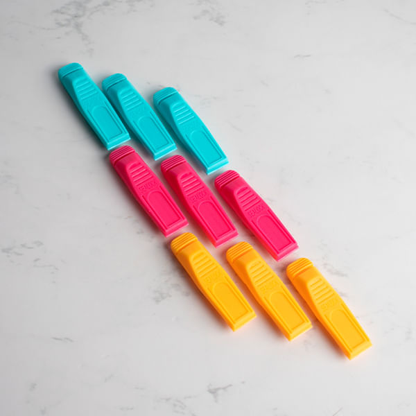Clips De Sellados De Colores 24 Unids.