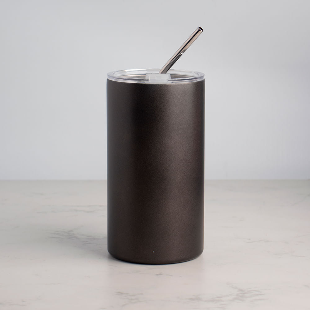 Vaso Isotermico Para Café Con Sorbete Negro 600 Ml
