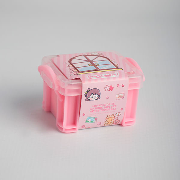 Kit De Cintas Adhesivas Con Caja