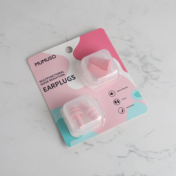 Tapones Antirruido Multifuncionales Rosa