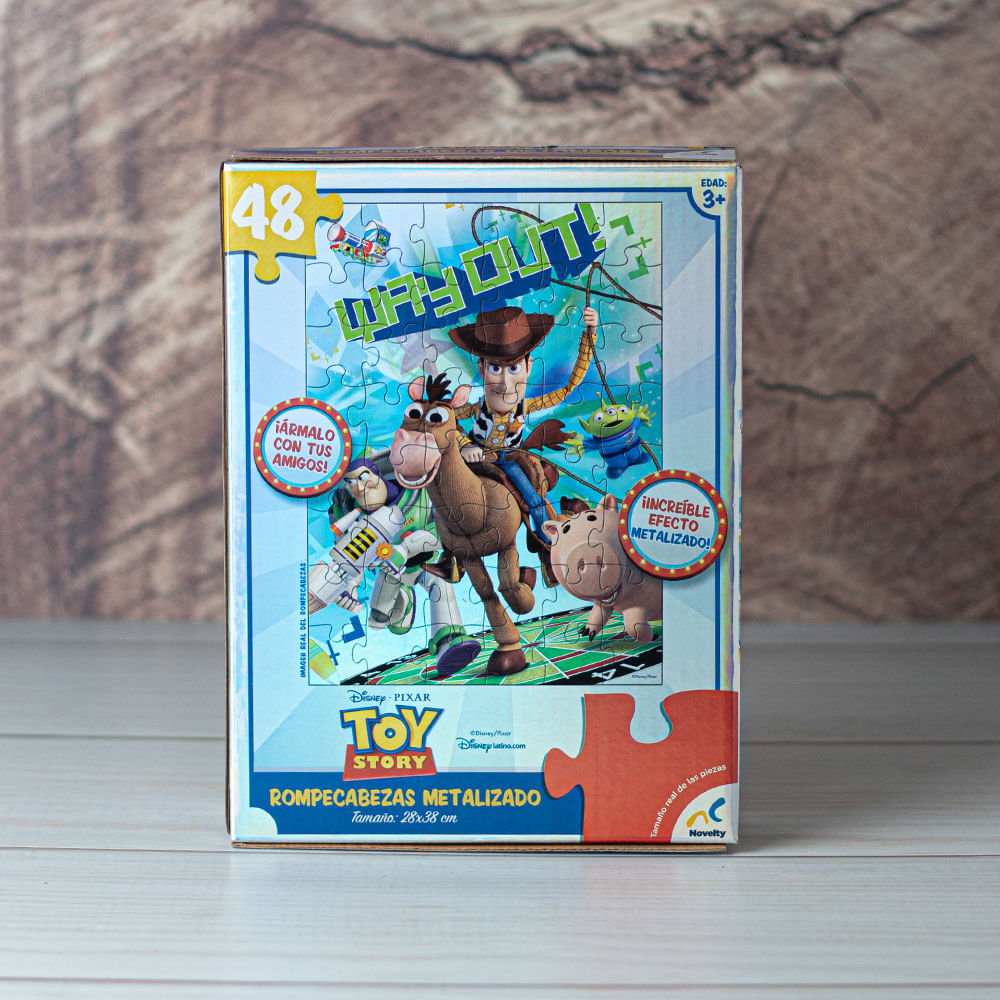 Rompecabezas Metalizado 48 Pzas Toy Story Disney
