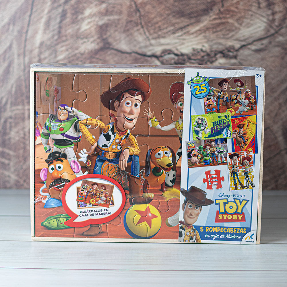 Rompecabezas 5 En 1 Toy Story Disney