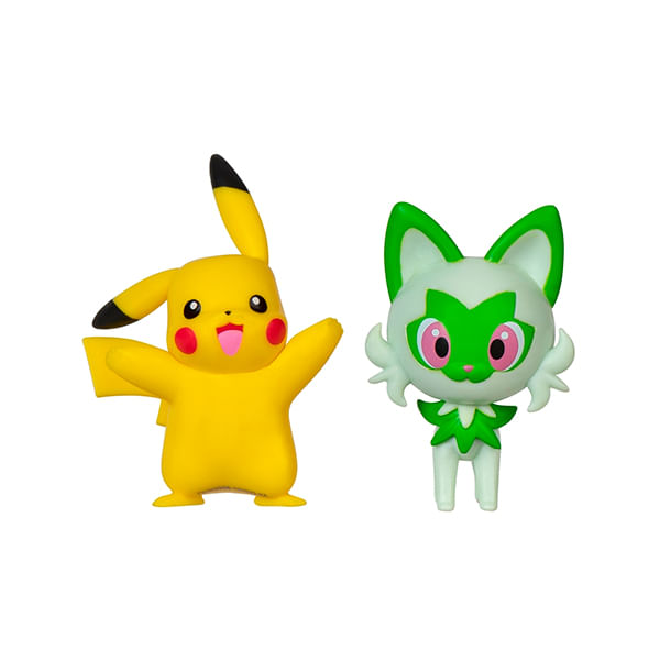 Pack X2 Figuras Generación Ix Pokemón