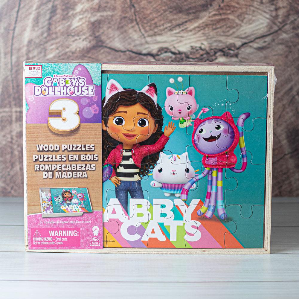 Pack X3 Rompecabezas Gabbys Dollhouse