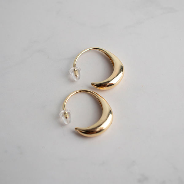 Aretes de Argolla Dorado