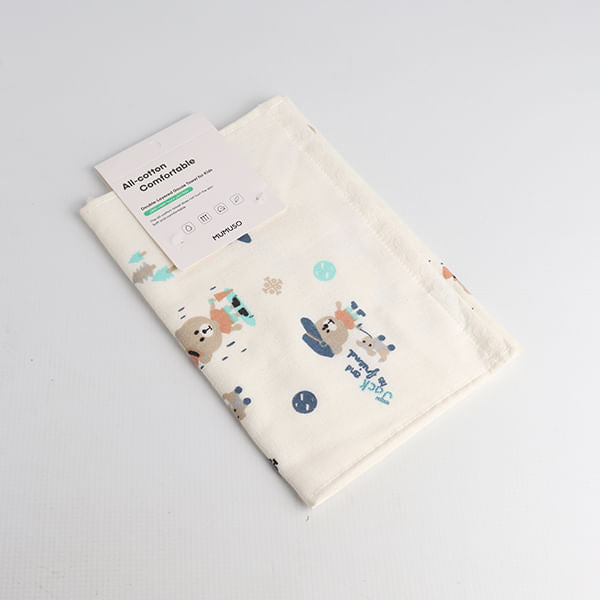 Toalla Capa Para Niños Zero Twist Amarilla