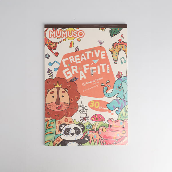 Cuaderno De Graffiti Creativo Dreamy Forest A3