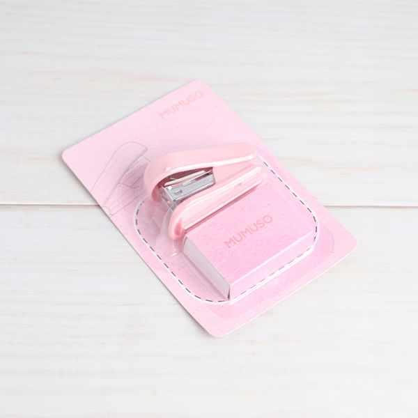 Minijuego De Grapadoras Rosa