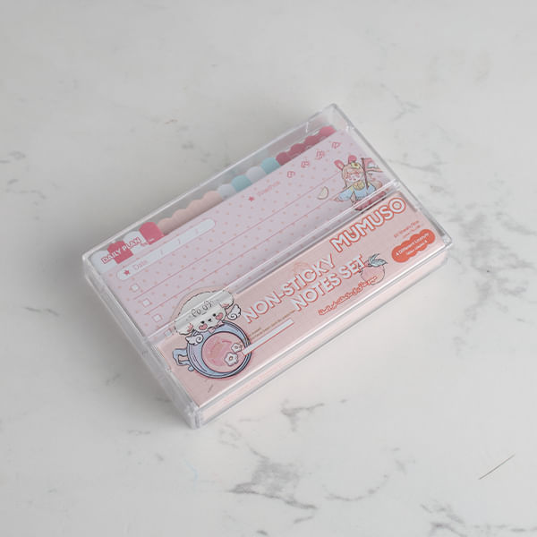 Set De Notas No Adhesivas Melocoton Miel