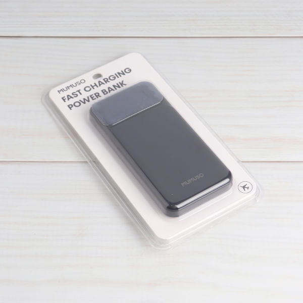 Batería De Carga Rápida 10000 Mah Negro