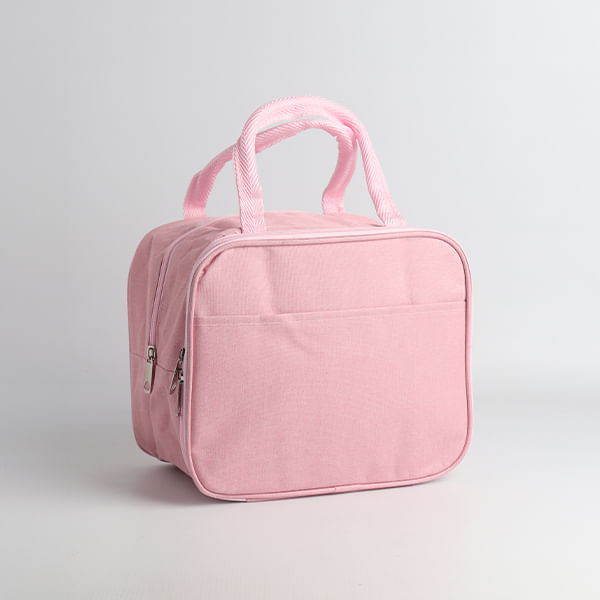 Bolsa Isotérmica Varios Compartimentos Rosa