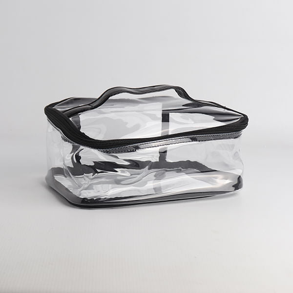 Neceser Portatil Transparente Negro