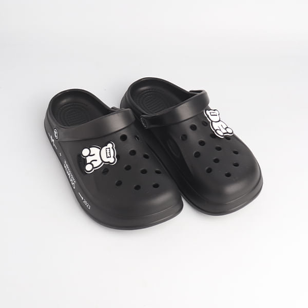 Sandalias Con Agujeros Para Hombre Negro Talla 44-45