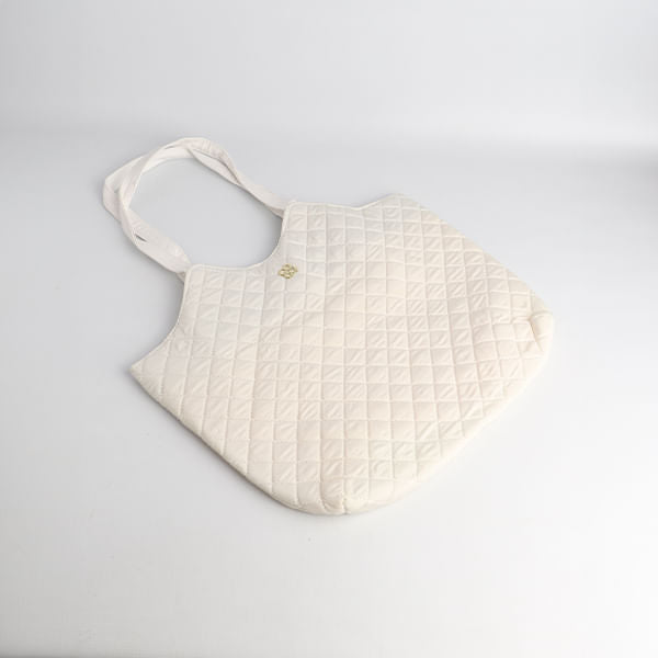 Bandolera con Trébol de Cuatro Hojas Blanco