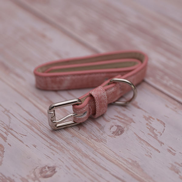 Collar para mascotas rosa - Talla M