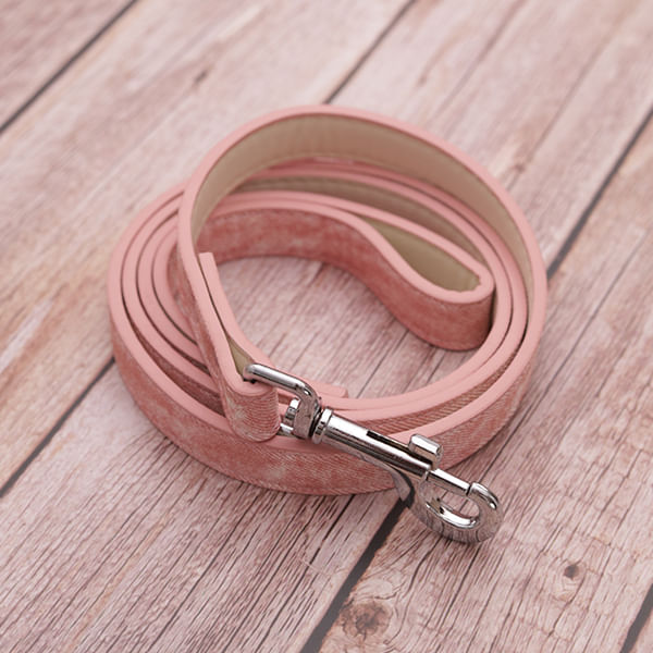 Correa Rosa para Mascotas - Talla M