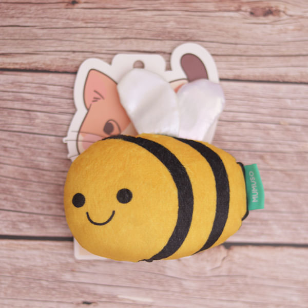 Juguete abeja de peluche para mascotas