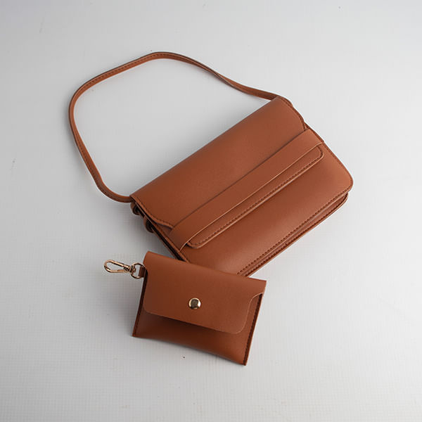 Bolso Cruzado Marrón