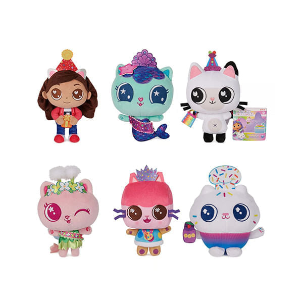 Peluche Fiesta Gatastica Gabbys Dollhouse Asst