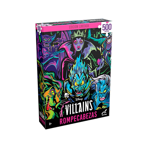 Rompecabezas Coleccionable Quinientas Piezas Villanos Disney