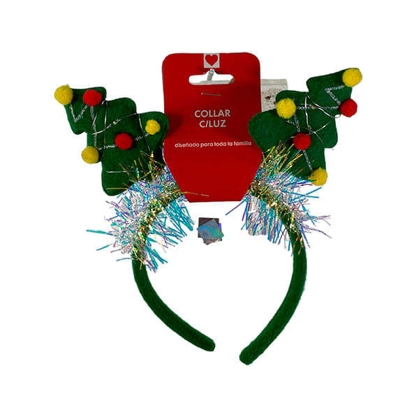 Vincha De Navidad Arbol