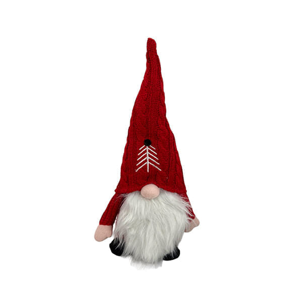 Gnomo Decor Rojo Y Blanco De Navidad