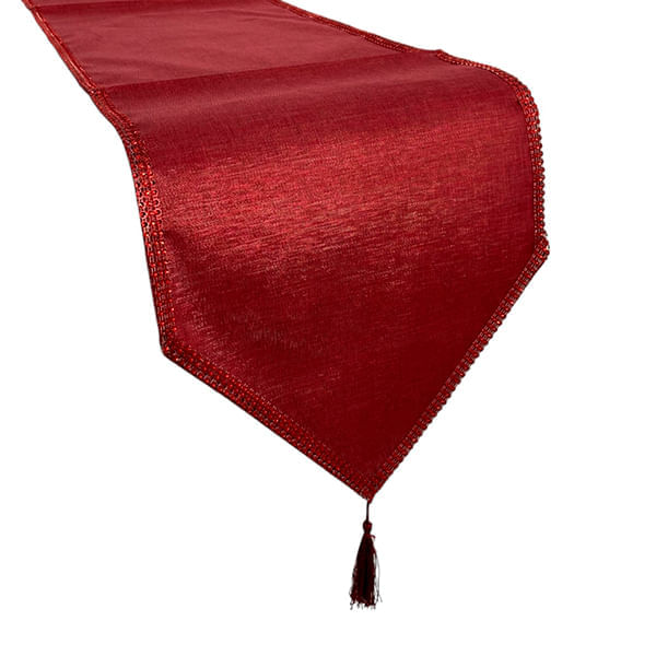 Camino De Mesa Rojo De Navidad