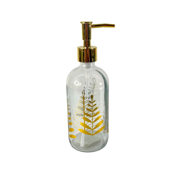Dispensador De Jabon Gold Champagne De Navidad