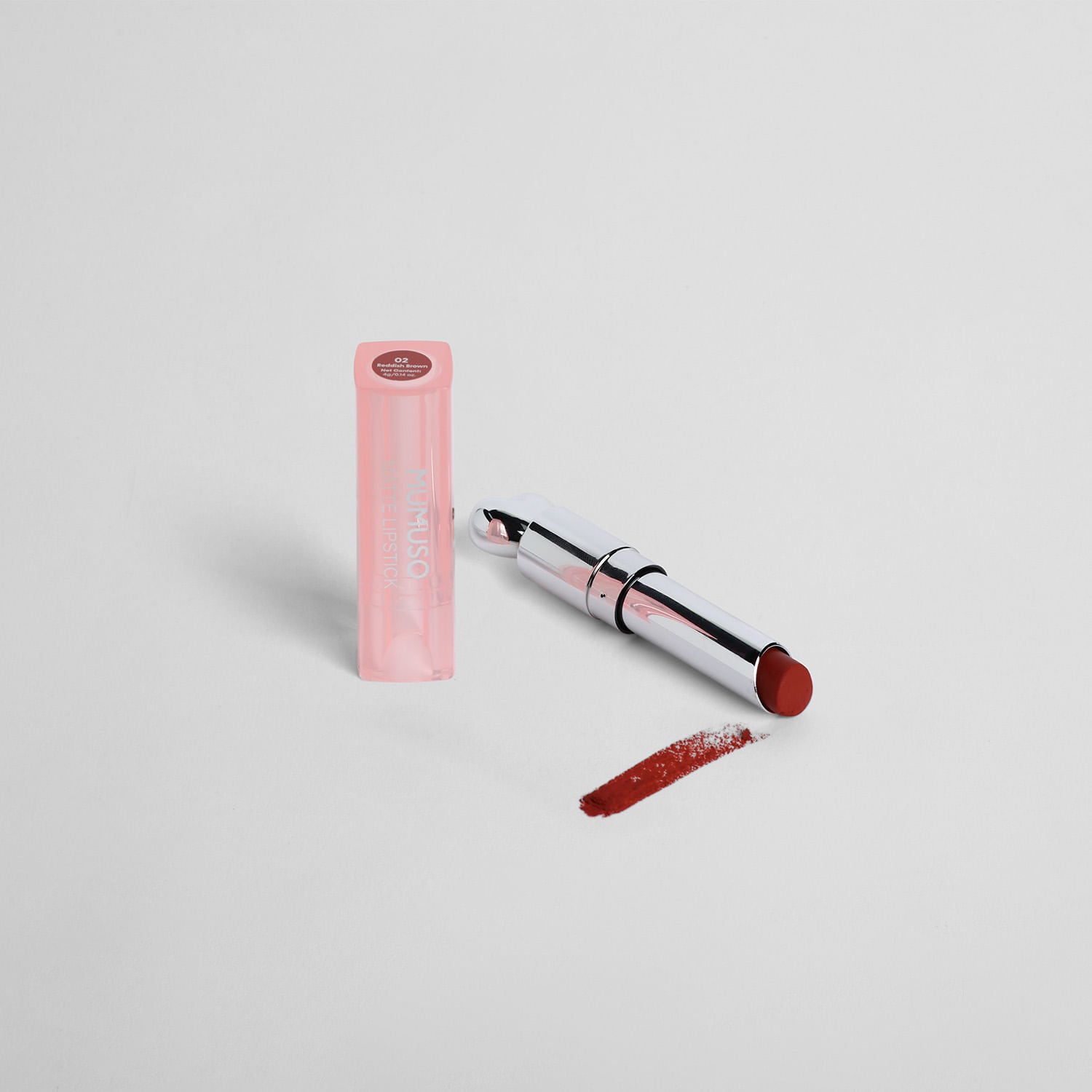 Labial Mate Marrón Rojizo
