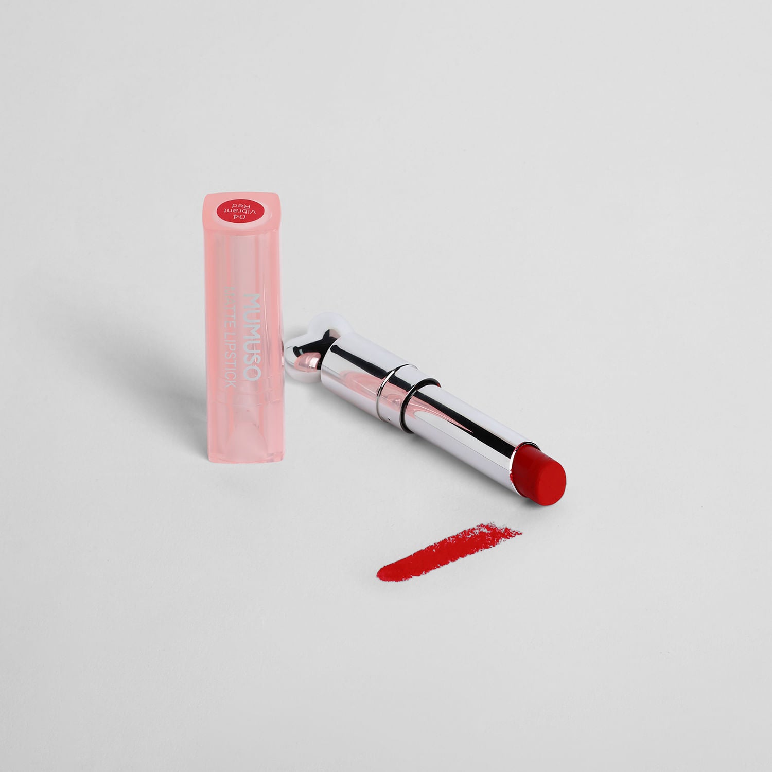 Labial Mate Rojo Vibrante
