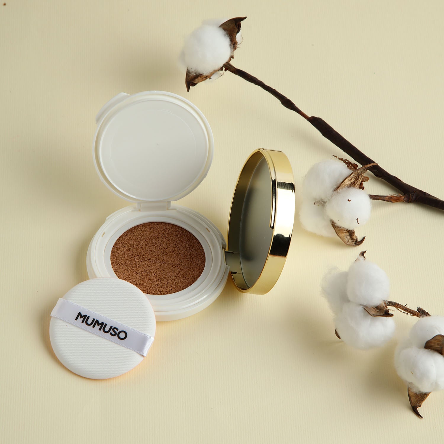 CC Cream con Aplicador Air Cushion Color Trigo