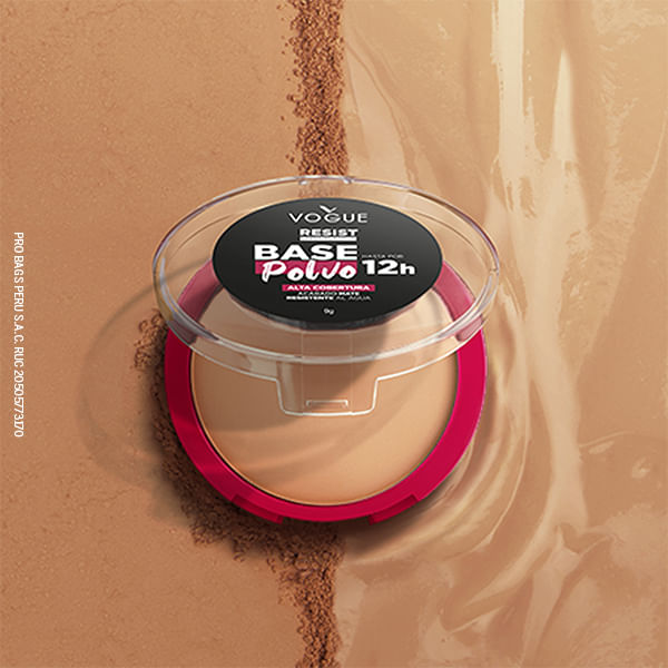Base Polvo Vogue Resist Miel 9 Gr