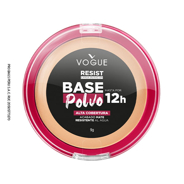 Base Polvo Vogue Resist Capuccino 9 Gr