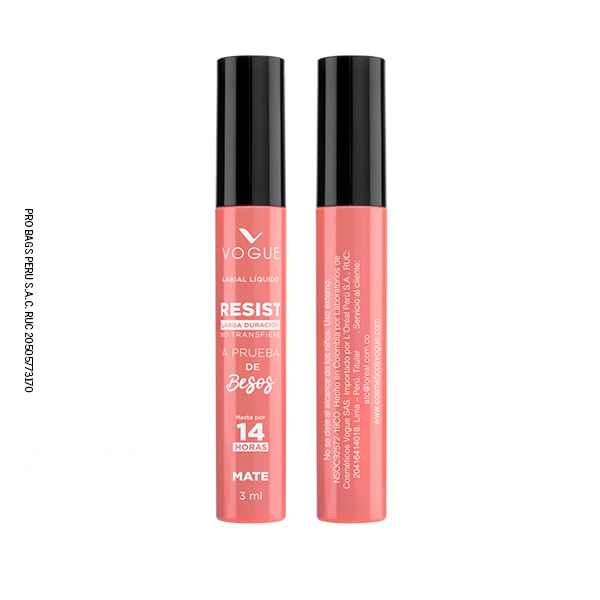V Labial Resist Romantica Tres Ml
