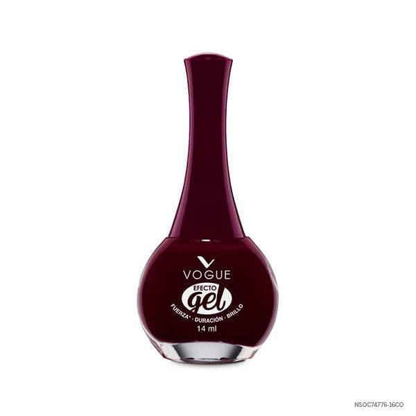 Esmalte Vogue Efecto Gel Voluntad 14Ml