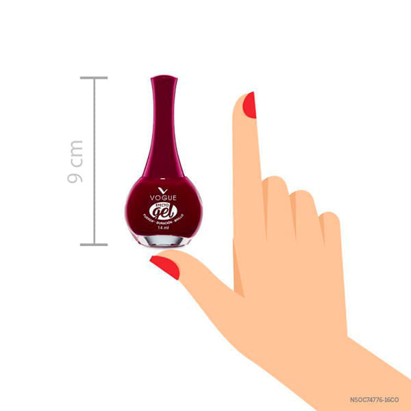 Esmalte Vogue Efecto Gel Voluntad 14Ml